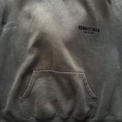 black essentials hoodie 