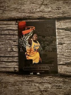 Shaquille O'Neal Metal Universe Basketball Card