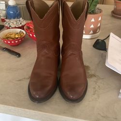 Brown Leather Boots