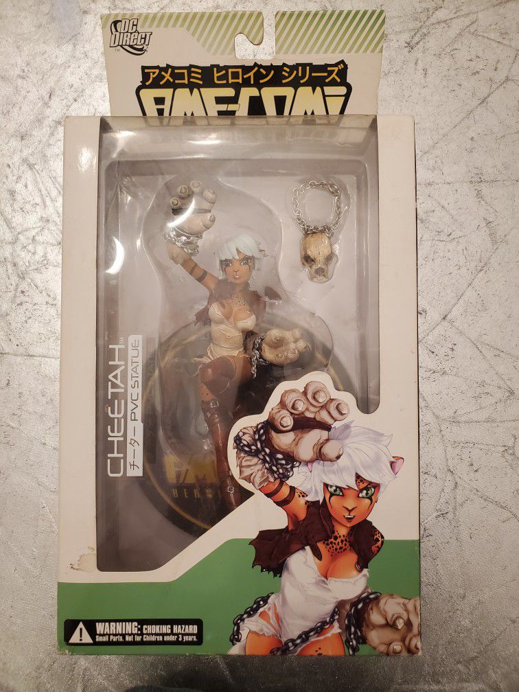 Ame-Comi: Heroine series Cheetah PVC Statue  from DC Direct brand new but box has some wear
Pick up 12 minutes from Rosemont