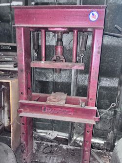 floor h frame 5 ton  hydraulic  shop press by falcon