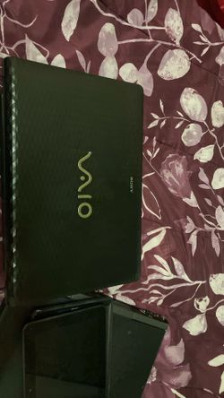 Sony Vaio Notebook Laptop Black Casual Computing