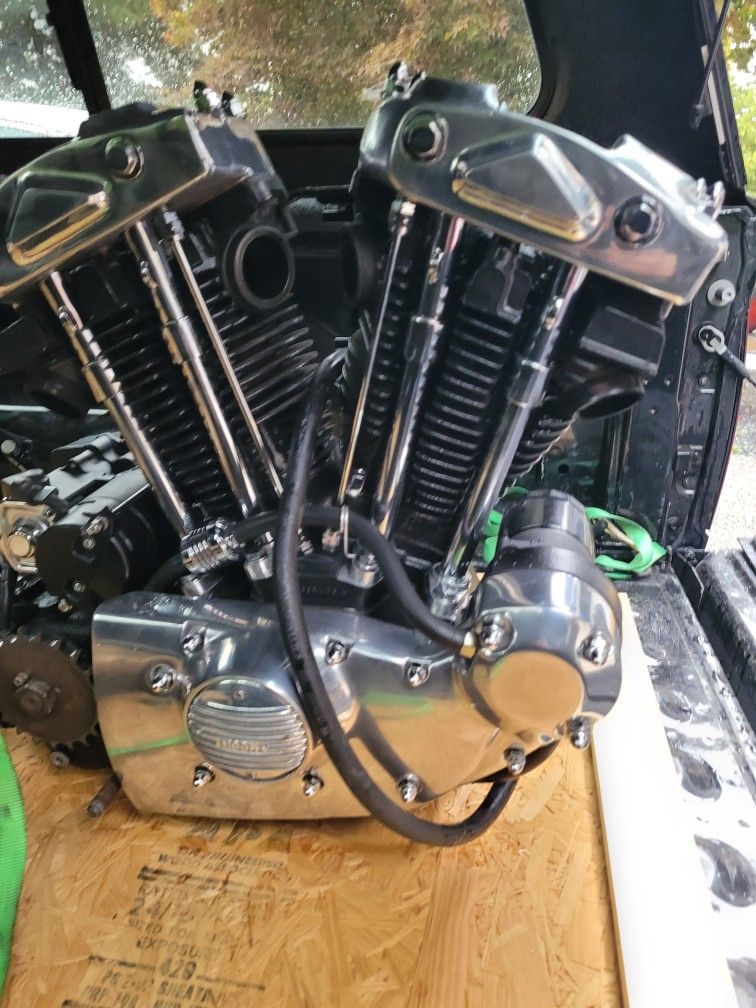 1985 Harley Davidson Ironhead 1000 Engine