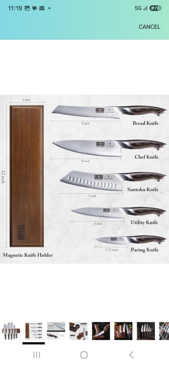 Hoshanho Knife Set