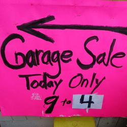 Garage Sale 2 Family Saturday August 9th Only