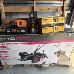 Legend Force 20” Rear Tine Gas Tiller (Forward & Reverse) – NEW –