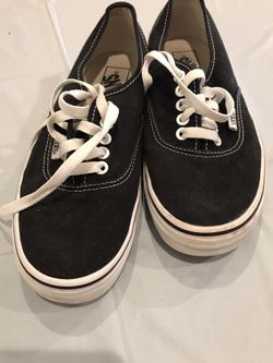 Vans black size 6.5 $25