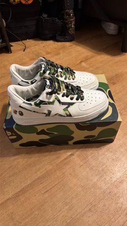 Bored Ape Yacht Club x A Bathing Ape BAPE STA 2 (Camo Green).