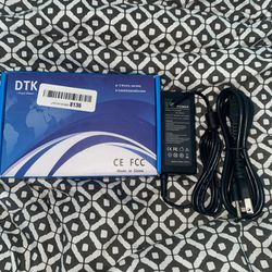 DTK LAPTOP CABLE CHARGER 