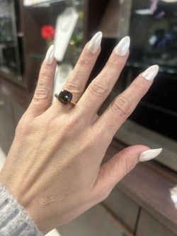 Ring Yellow Gold 18k. Pomelatto Nudo