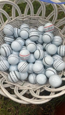 50 Black Stripe TP5 and TP5x Taylormade Golf Balls