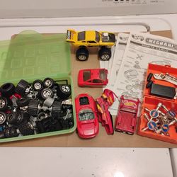 VINTAGE Hot Wheels Mechanix LOT of 6 sets