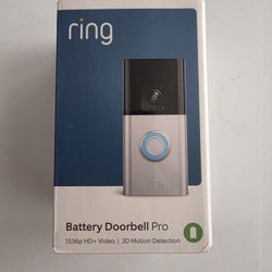RING Brand New Sealed Ring Battery Doorbell Pro – Latest Model