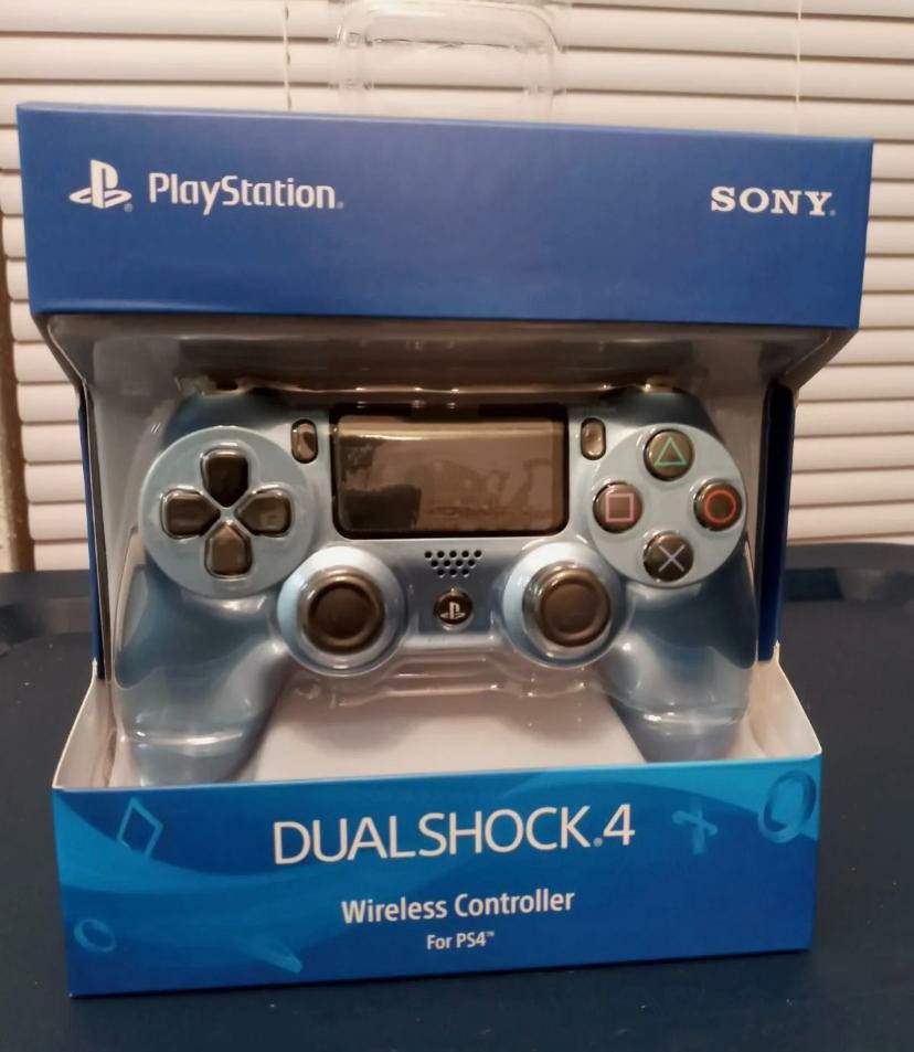 Sony DualShock 4 Wireless Controller for PlayStation 4 PS4 - Gold Blue