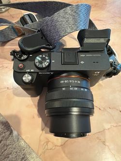 Complete Sony a7C Kit — Camera, 2 Lenses, Flash & Backpack — Bought New, Barely Used (Will Separate)
