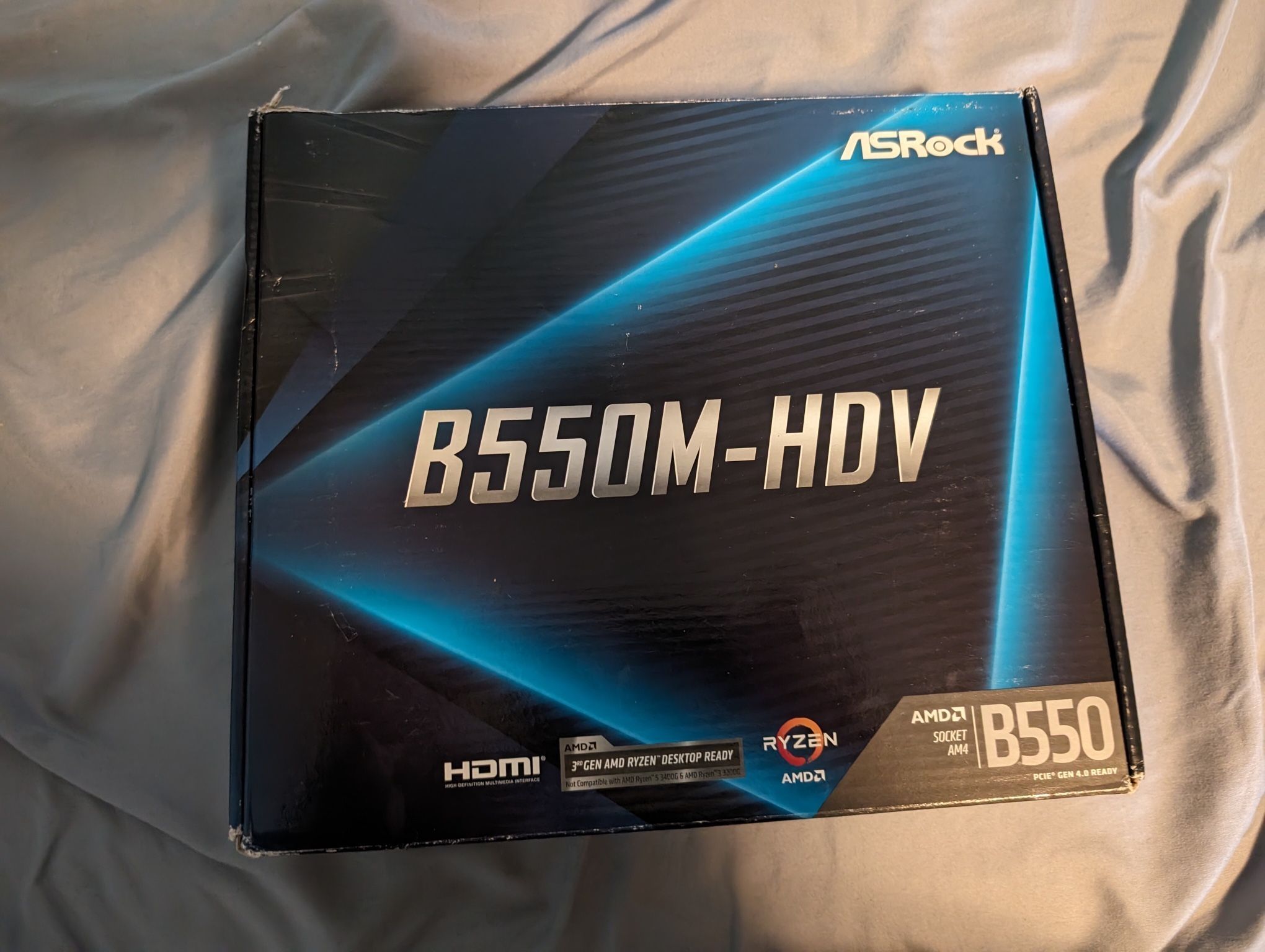 ASRock B550M-HDV Motherboard