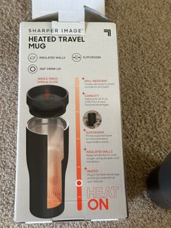 Heated travel mug