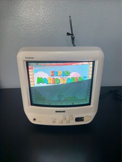 Sony 9 inch Trinitron crt tv  retro gaming television