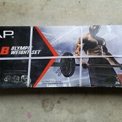 110lbs Olympic Weight Set. BRAND NEW