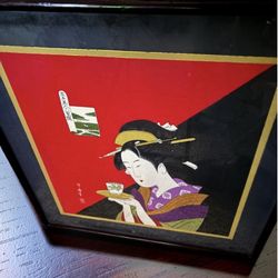 Kitagawa Utamaro Art Geisha Tea
