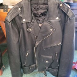 Leather Motorcycle Jacket