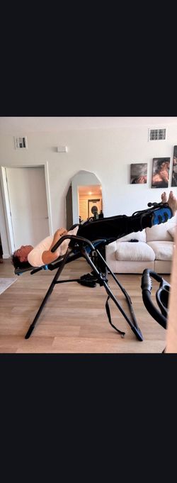 Teeter Inversion Table + Gravity Boots – Excellent condition