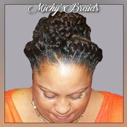 Braids - Goddess Updo