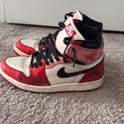 Spiderman jordan 1s