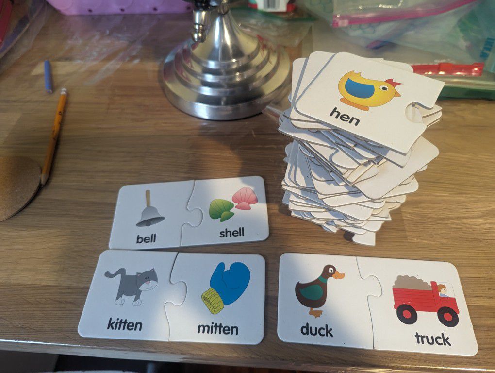 Rhyming Words Puzzle