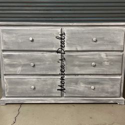 Solid Wood 60” Dresser $500