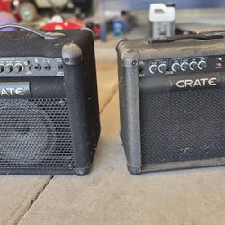 2 Crate Amplifiers