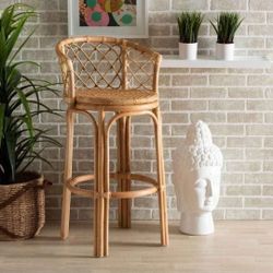 Orchard Low Back Barstool By Bali & Pari