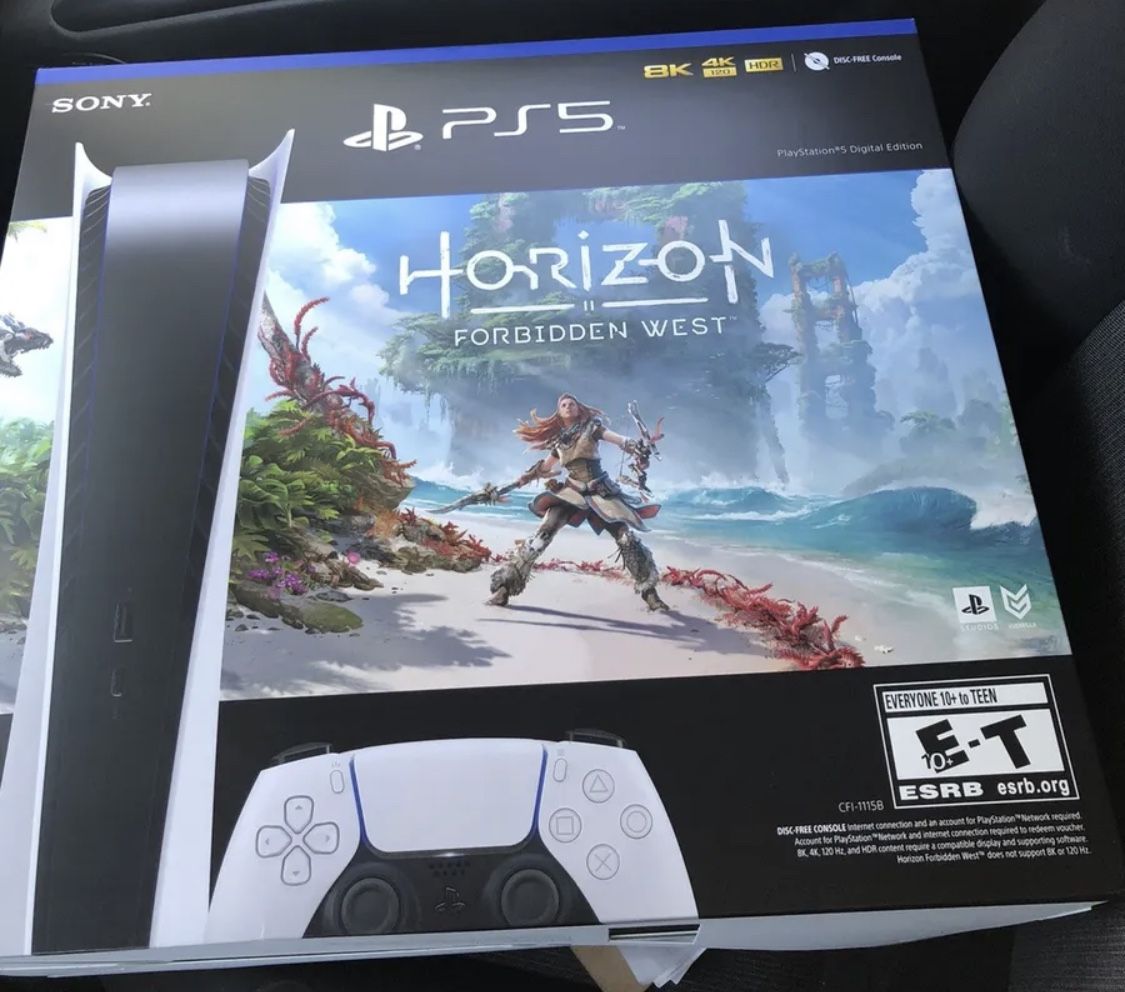 PlayStation®5 Digital Edition – Horizon Bundle 825GB —