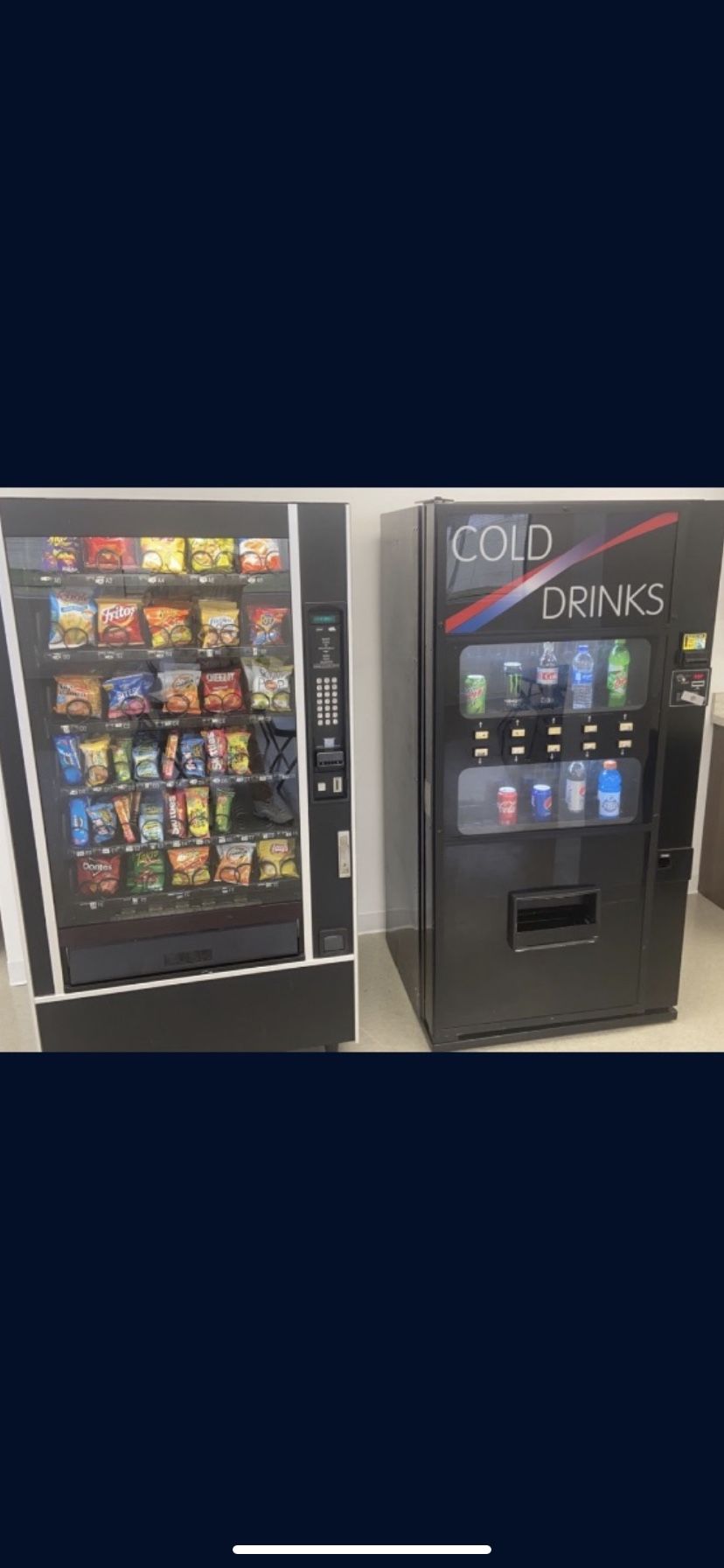 Two Vending Machines For Sale . Each Is 650