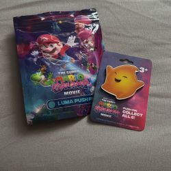 The Super Mario Galaxy Movie Luna Push Pin- Orange