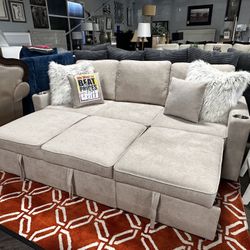 Sleeper Sofa $549! Easy Financing! ⭐️🩷✨ 