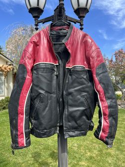 Leather Jacket Size XL