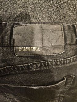 Commerce Men's Jeans 36x30 Black
