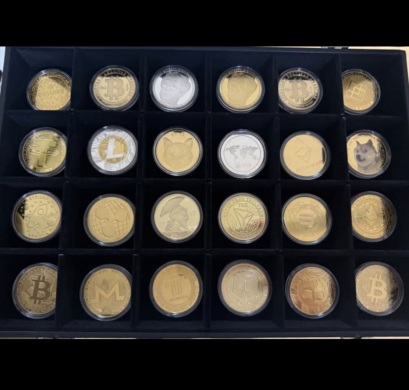 Collectible Crypto Coins (No Crypto Value)