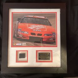 Tony Stewart Race Used Tire Winston Cup 2002 Championship Race