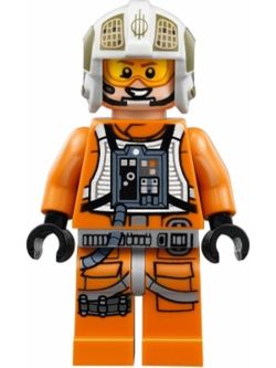 SW0932 Rebel Pilot Y-wing (Jon 'Dutch' Vander, Gold Leader) - Printed Legs, Headset