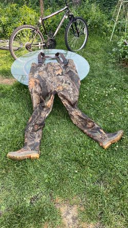Bone Dry Redhead Camo Size 9 Insulated Fishing Chest Waders Bass Pro Shop