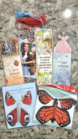 Novelty Bookmarks and Magic Butterfly Set