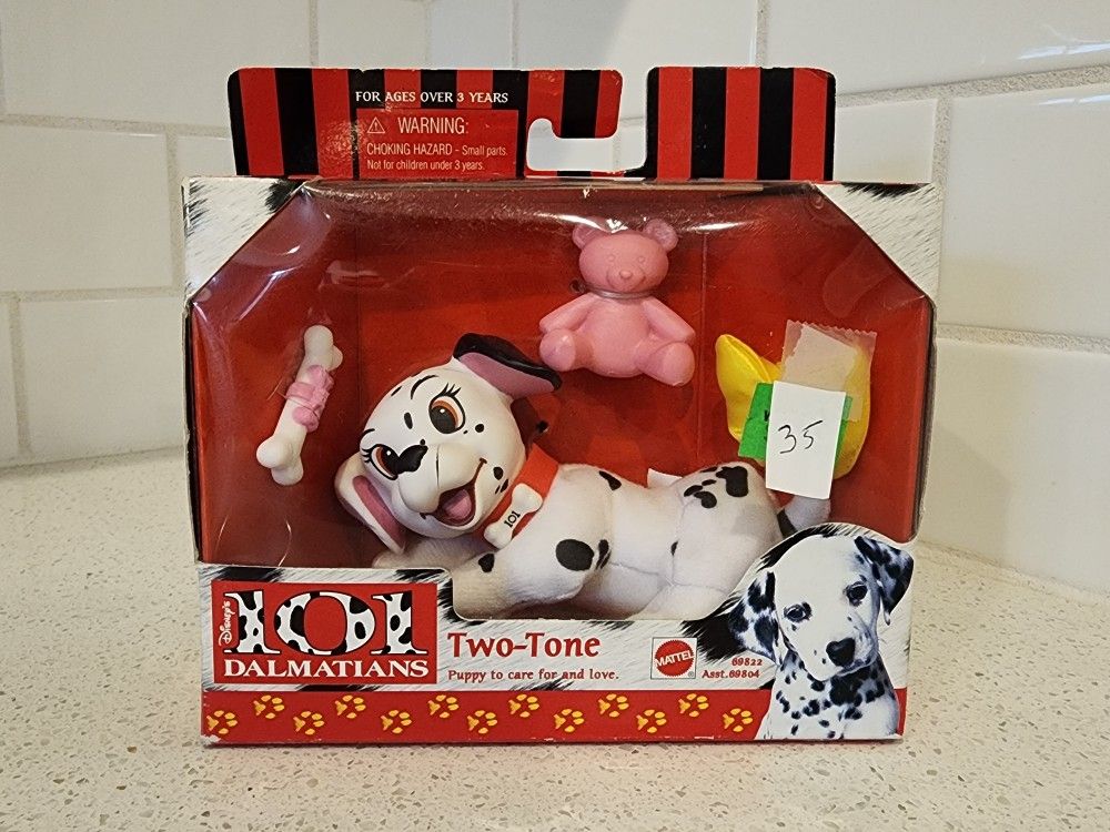 Vintage 101 Dalmatians Two Tone Toy