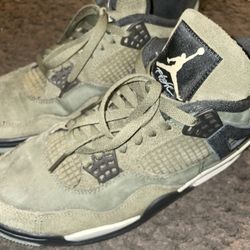 Air Jordan 4 Retro SE Craft Medium Olive Green 