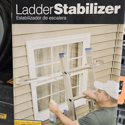 Ladder Stabilizer Support Paint Roofing Gutters Warner Brand.