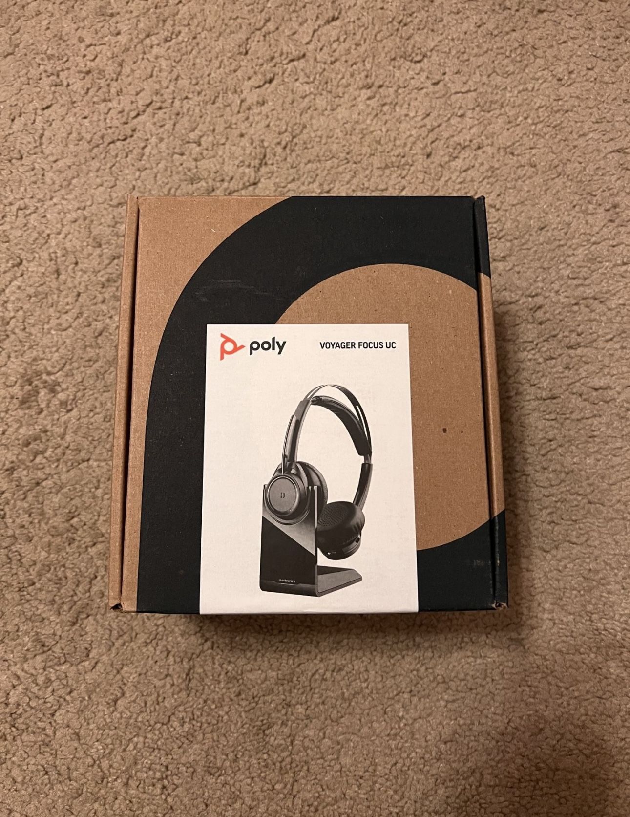Brand new Plantronics Poly Voyager Focus UC Wireless Headset