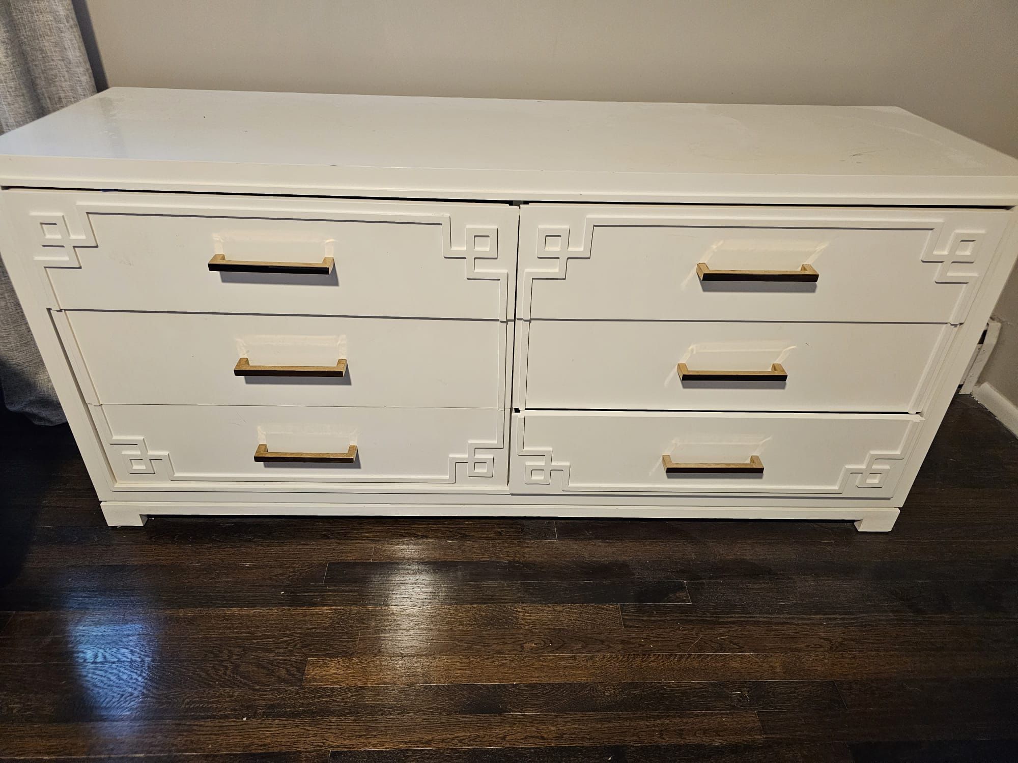 West Elm white 6-drawer Dresser. Insane deal!!! 