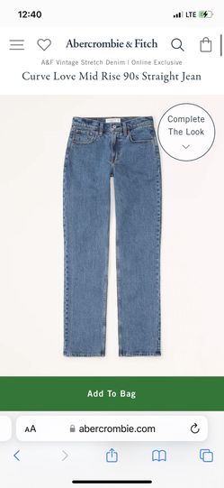 90s Straight Low Rise