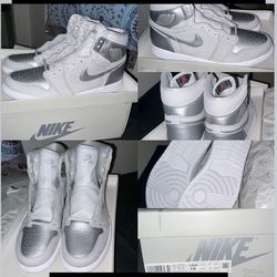 Retro 1 Silver 